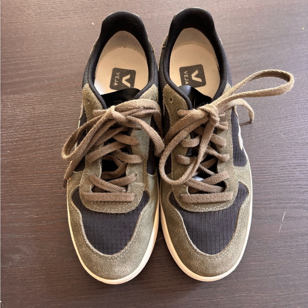 VEJA V-10 RIPSTOP BLACK OXFORD GREY MUD - Picture 2 of 3
